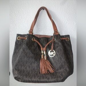 Michael Kors Brown Tote Bag